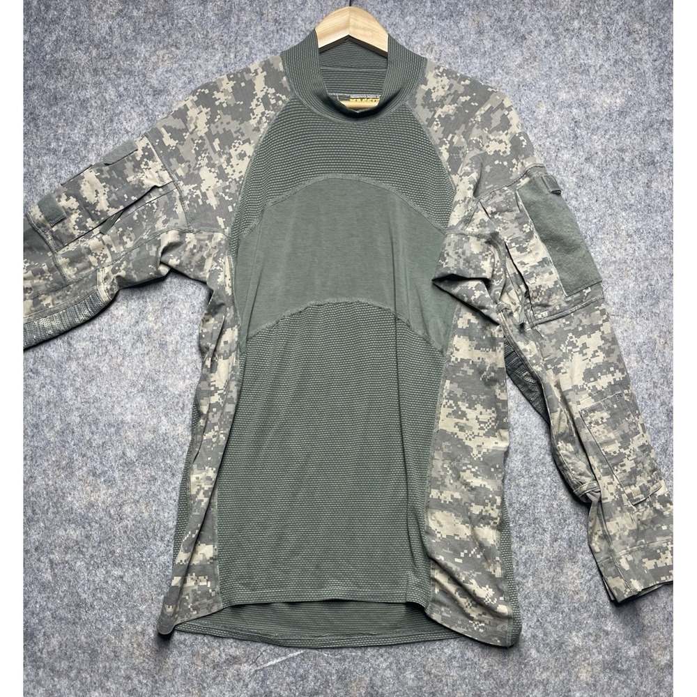 USGI ACU Massif Large Digital Camo‎ Army Combat Shirt Flame Resistant ACS